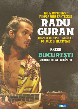 Concert | Șpriț cu Radu Guran - 100% Improvizat