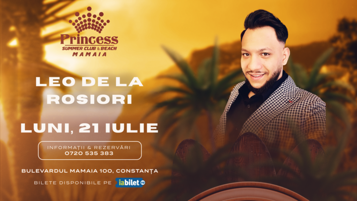 Mamaia: Concert Leo de la Rosiori