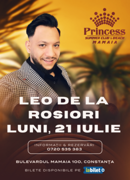 Mamaia: Concert Leo de la Rosiori