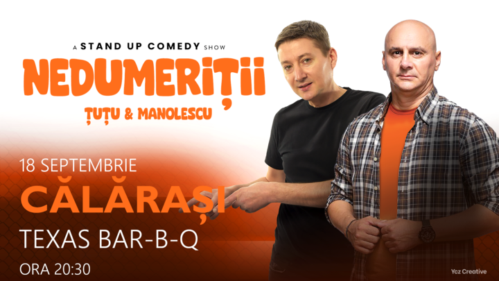 Calarasi: Stand-up Comedy - Dan Tutu si Cristi Manolescu