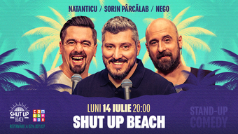 Constanta: Stand-up Comedy cu Sorin Parcalab, Natanticu si Nego