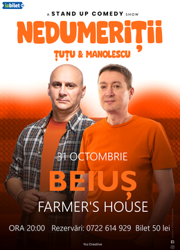 Beius: Stand-up Comedy - Dan Tutu si Cristi Manolescu