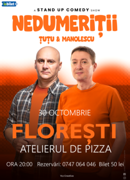 Floresti: Stand-up Comedy - Dan Tutu si Cristi Manolescu
