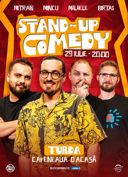 Turda: Mincu, Mitran, Bogdan Mălăele & Dan Birtaș | Stand Up Comedy Show