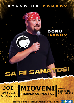 Mioveni: Stand up comedy cu iVanov