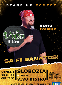 Slobozia: Stand up comedy cu iVanov