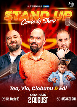 Stand-up Comedy cu Teo, Vio, Andrei Ciobanu - Edi Rădoiu la Club 99