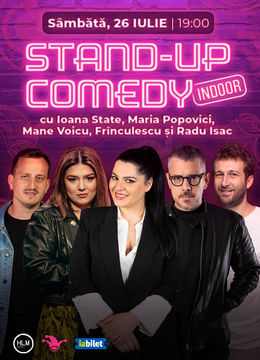 The Fool: Stand-up comedy cu Maria Popovici, Ioana State, Mane Voicu, Frînculescu și Radu Isac