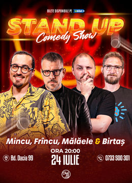 Stand-up Comedy cu Mincu, Frîncu, Mălăele & Birtaș la Club 99