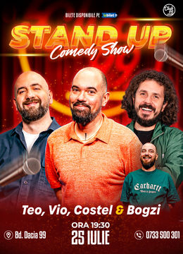 Stand-up Comedy cu Teo, Vio, Costel - Bogzi la Club 99