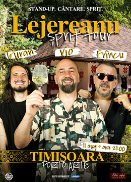 Timișoara: Vio, Frîncu și Guran - Lejereanu Spriț Tour