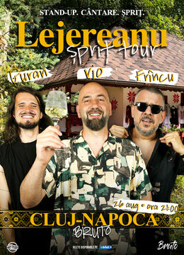 Cluj-Napoca: Stand Up Comedy Show Vio, Frîncu și Guran - Lejereanu Spriț Tour