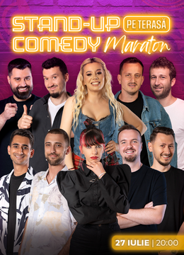 The Fool: Stand-up Comedy Maraton pe terasă cu: Anisia, Mane Voicu, Radu Isac, Serghei, Teodora Nedelcu, Geo Adrian, Claudiu Popa, Alex Dobrotă, Florin Gheorghe și George Dumitru