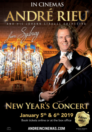 Bilete Andre Rieu Anul Nou Din Sidney 2019 5 Ian 19 Ora 20 00 Happy Cinema Iabilet Ro