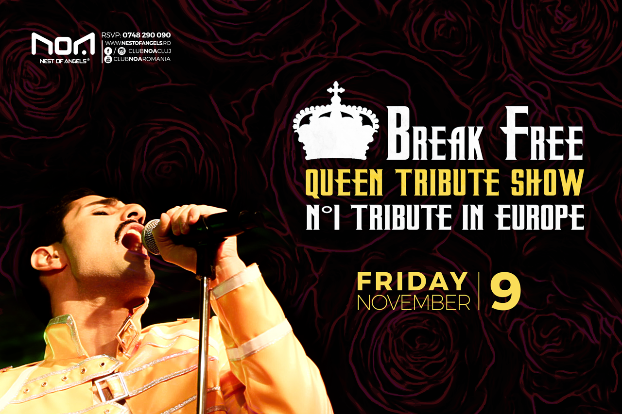 Bilete Queen Tribute Show 9 Nov 18 Club Noa Kooltix