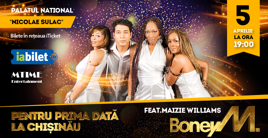 Bilete Concert Boney M Feat Maizie Williams 5 Apr 19 19 00