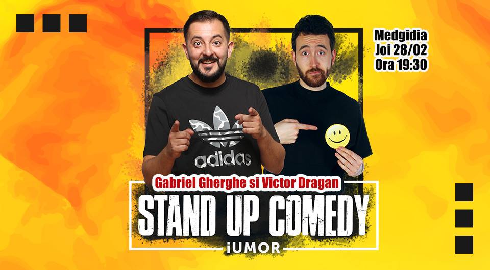Bilete Stand Up Comedy Iumor Cu Gabriel Gherghe Si Victor Dragan 28 Feb 19 19 30 Luxor Restaurant Amp Lounge Kooltix