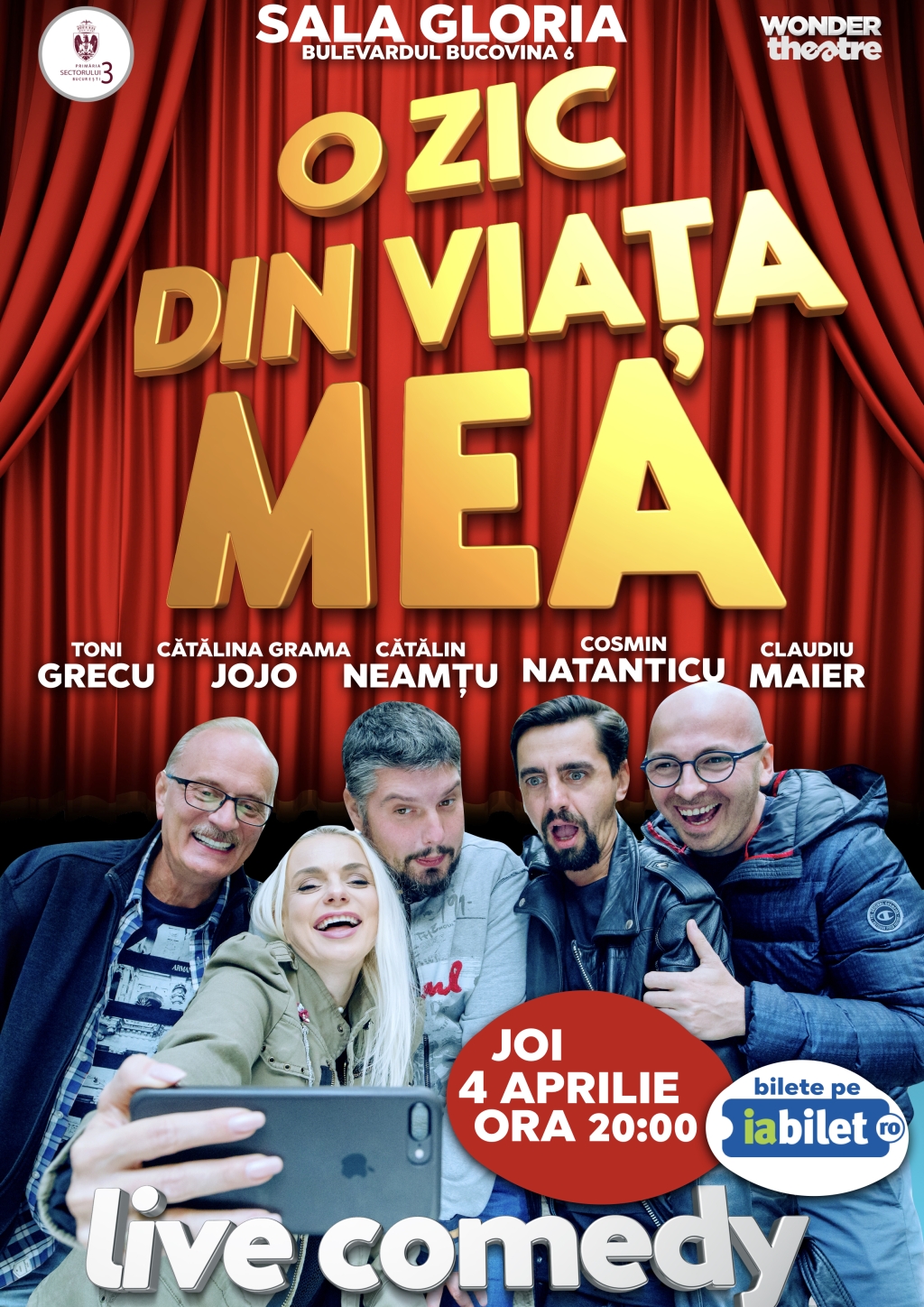 Bilete New Comedy Show Cu Toni Grecu Cosmin Natanticu Jojo