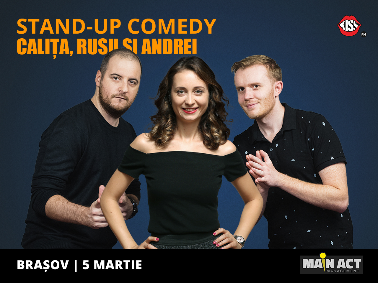 Bilete Brasov Stand Up Comedy Calita Rusu Si Andrei 5 Mar 19