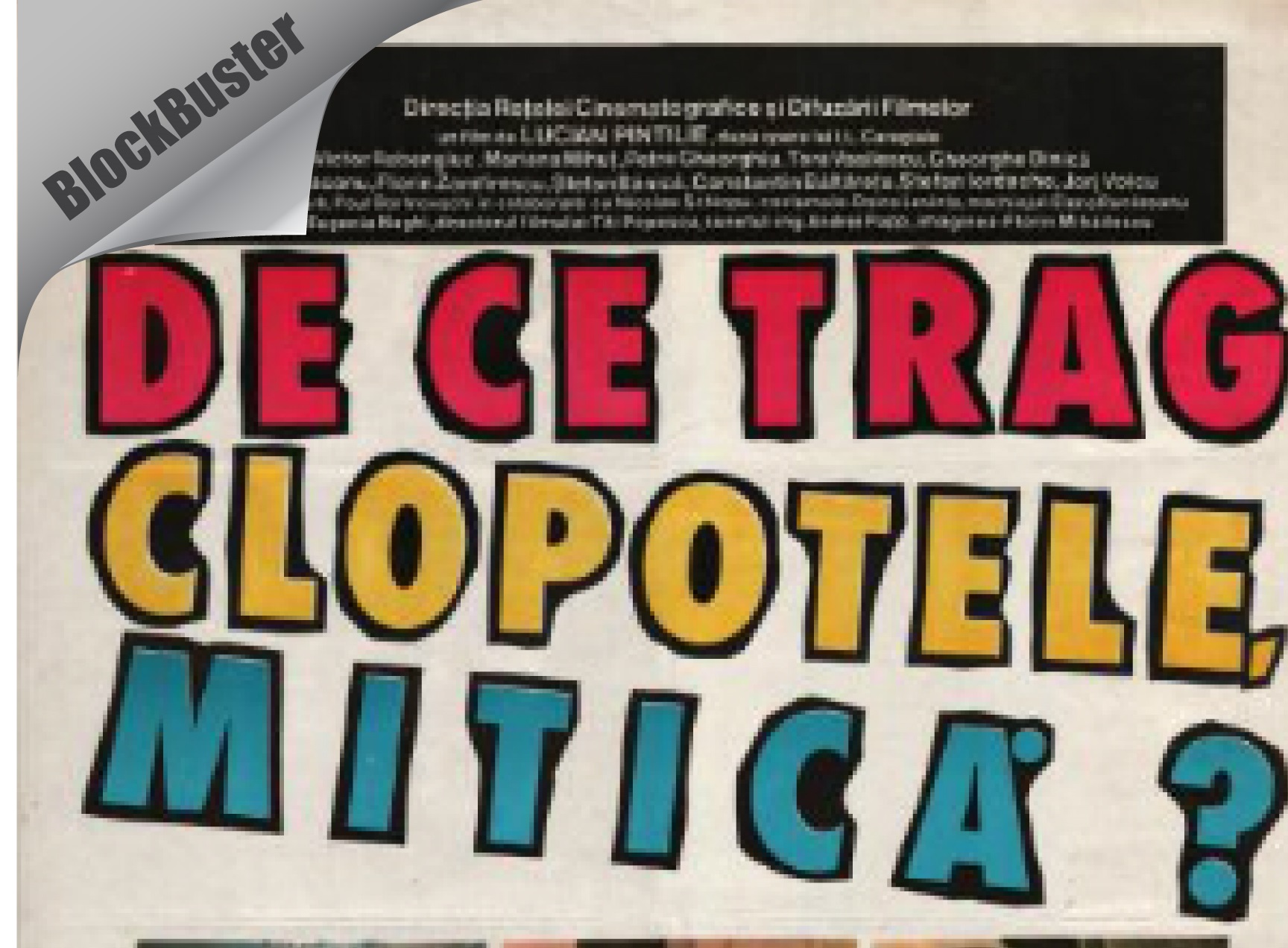 Bilete Cinefilm De Ce Trag Clopotele Mitică 3 Aug 21 20 Delta Cinefilm Kooltix